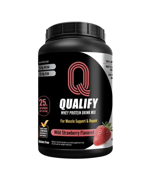 Wild Strawberry Flavored Whey Protein Drink Mix