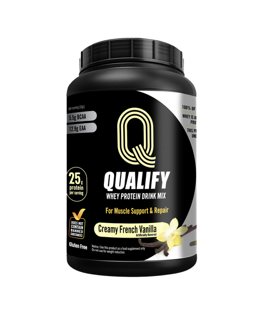 Creamy French Vanilla Flavored Whey Protein Drink Mix