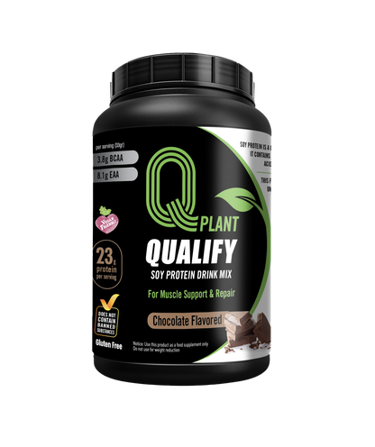 QPlant Soy Chocolate Flavored Protein Drink Mix